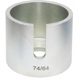 Puzdro tlačné Ø 64 / 74 mm, pre sadu na ložiská REPTOOLS 117908, STAHLMAXX 117908-64/74 (Pressure Piece Ø 64/74 mm, for Bearing Set REPTOOLS 117908 (STAHLMAXX 117908-64/74))