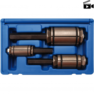 Rozpínače výfukového potrubia, 31 - 87 mm, 3 diely, BGS 129 (Exhaust Pipe Expander Set | 3 pcs. (BGS 129))