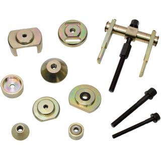 Sada na demontáž ložiska zadnej nápravy, pre Mercedes R170, W124, W201, W202, W208, STAHLMAXX 118035 (Rear Axle Bearing Disassembly Tool Set, for Mercedes R170, W124, W201, W202, W208 (STAHLMAXX 118035))