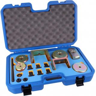 Sada na demontáž puzdier zadnej nápravy, pre Mercedes W211, W219, R230, STAHLMAXX 116984 (Rear Axle Bush Disassembly Tool Set, for Mercedes W211, W219, R230 (STAHLMAXX 116984))
