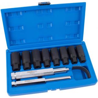 Sada na demontáž skrutiek ráfika, pre Škoda, Seat, BMW, VW Golf atď., univerzálna, STAHLMAXX 105144 (Rim Lock Disassembly / Cracker Tool Set, for Skoda, Seat, BMW, VW Golf etc., Universal (STAHLMAXX 105144))