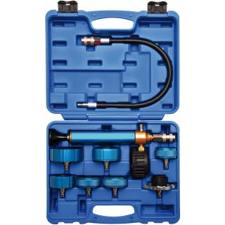 Sada na diagnostiku chladiacej sústavy, 9 dielov, BGS 8514 (Cooling System Diagnostics Tool Set | 9 pcs. (BGS 8514))