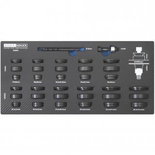 Sada na dierovanie parkovacích senzorov, pre 17 - 40,4 mm PDC senzory, STAHLMAXX 120591 (PDC Punching Tool Set, for 17 - 40.4 mm PDC Sensors (STAHLMAXX 120591))