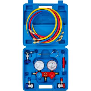 Sada na kontrolu klimatizácie, BGS 8425 (Air Condition Pressure Gauge (BGS 8425))