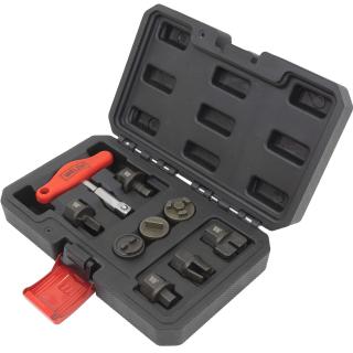 Sada na odstránenie plastových olejových výpustí, 9 dielov, Welzh 44720-WW (9-Piece Plastic Oil Drain Plug Remover Set (Welzh 44720-WW))