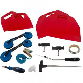 Sada na odstránenie skla, pre lepené okná, STAHLMAXX 116089 (Car Window Removal Tool Set, for Glued Windows (STAHLMAXX 116089))
