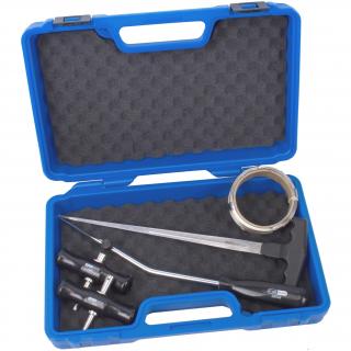 Sada na odstránenie skla, pre lepené okná, v kufríku, 5 dielov, STAHLMAXX Z296 (Car Window Removal Tool Set, for Glued Windows, in Case, 5 pcs. (STAHLMAXX Z296))