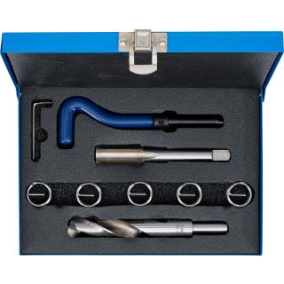 Sada na opravu závitov, M18 x 1,5, 9 dielov, BGS 99433 (Thread Repair Kit | M18 x 1.5 | 9 pcs. (BGS 99433))