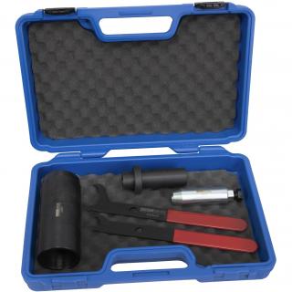 Sada na tesniaci krúžok vstupného hriadeľa, pre VAG DSG so suchou spojkou, STAHLMAXX 122076 (Input Shaft Seal Ring Tool Set, for VAG DSG 6 and 7 Speed With Dry Clutch (STAHLMAXX 122076))