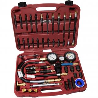 Sada na testovanie kompresie a straty tlaku benzínových a naftových motorov, STAHLMAXX 52020 (Petrol &amp; Diesel Engines Compression and Pressure Loss Test Set (STAHLMAXX 52020))