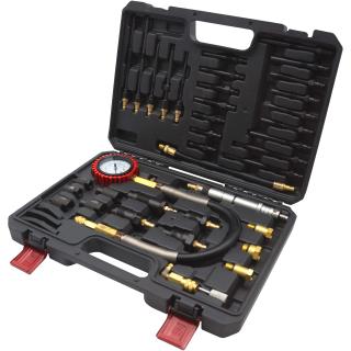 Sada na testovanie kompresie pre benzínové a naftové motory, Master verzia, Welzh 2907-WW (Petrol &amp; Diesel Master Compression Tester Kit222 (Welzh 2907-WW))