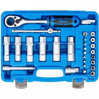 Sada na tlmiče, 28 dielov, BGS 74419 (Shock Absorber Tool Kit | 28 pcs. (BGS 74419))