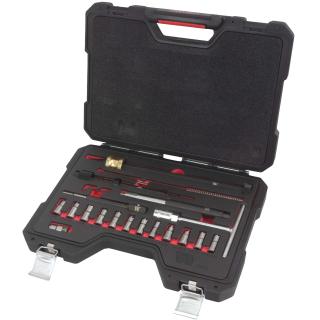 Sada na údržbu vstrekovačov, Master verzia, pre Bosch, Delphi, Denso, Siemens, 21 dielov, Welzh 3880-WW (21-Piece Master Injector Service Kit for Bosch, Delphi, Denso, Siemens (Welzh 3880-WW))