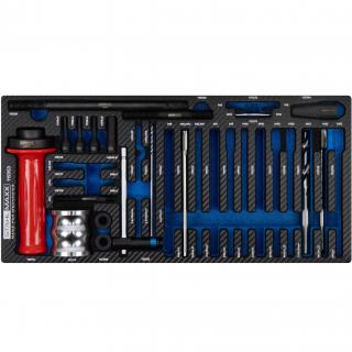 Sada na vyvŕtanie ulomených žeraviacich sviečok, M12, STAHLMAXX 115953A-4 (Broken Glow Plug Drilling Repair System M12 (STAHLMAXX 115953A-4))