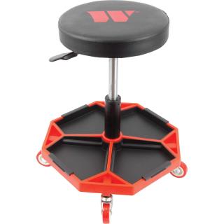 Sedadlo dielenské s úložným priestorom na náradie, Welzh 4624-WW (Automotive Stool; Including Tool Storage (Welzh 4624-WW))