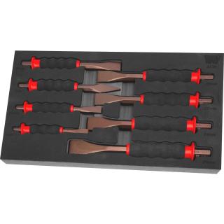 Sekáče, 8 dielov, Welzh 3136-WW (8-Piece Chisel Set (Welzh 3136-WW))