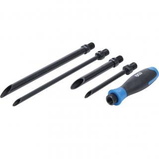 Šidlá prepichovacie na inštaláciu kábla, 4 diely, BGS 70017 (Cable Installation Piercing Awl Set | 4 pcs. (BGS 70017))
