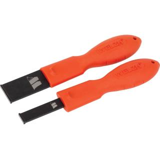 Škrabky z volfrámovej ocele, 2 diely, Welzh 3331-WW (2-Piece Tungsten Steel Scraper Set (Welzh 3331-WW))