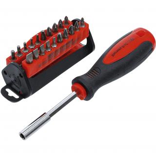 Skrutkovač pre bity s bitmi, 31 dielov, BGS 35831 (Screwdriver Bit Set | 31 pcs. (BGS 35831))