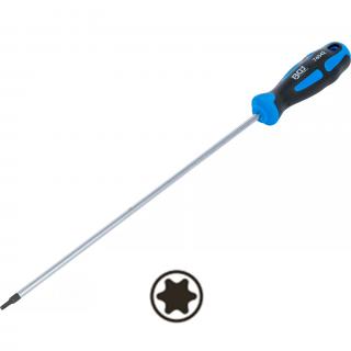 Skrutkovač T-profil T15, dĺžka čepele 250 mm, BGS 74542 (Screwdriver | T-Star (for Torx) T15 | Blade Length 250 mm (BGS 74542))
