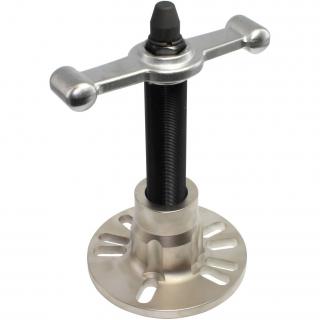 Sťahovák nábojov kolies a hnacích hriadeľov s úderovým vretenom, PROFI, kruh otvoru 98 - 140 mm, STAHLMAXX 106686A (Wheel Hub / Drive Shaft Puller with Impact Spindle, Professional, Hole Circle 98 - 140 mm (STAHLMAXX 106686A))