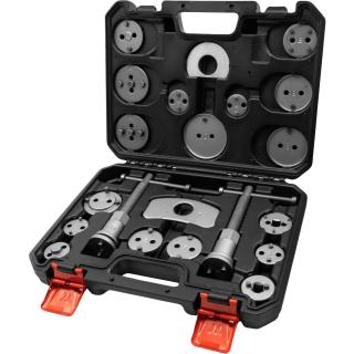 Stlačovák brzdových piestov s adaptérmi (aktualizovanými), 21 dielov, Welzh 830-WW (21-Piece Brake Piston Wind Back Kit (INCLUDES UPDATED ADAPTORS) (Welzh 830-WW))