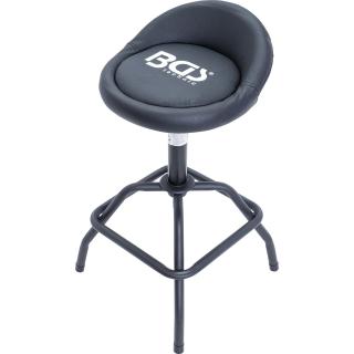 Stolička dielenská, výškovo nastaviteľná, 630 - 770 mm, BGS 70144 (Workshop Stool | height adjustable | 630 - 770 mm (BGS 70144))