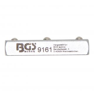 Štvorhran 1/4 , pre priechodziu račňu BGS 109160, BGS 9161 (Square Part | external square 6.3 mm (1/4 ) | for BGS 9160 (BGS 9161))