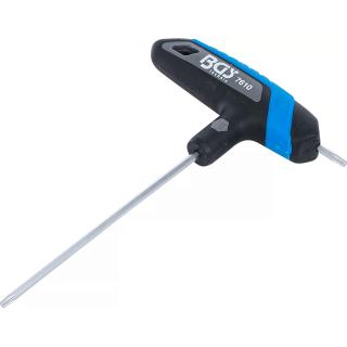 T-rukoväť skrutkovacia, T-profil T10, BGS 7610 (Screwdriver with T-Handle | T-Star (for Torx) | T10 (BGS 7610))