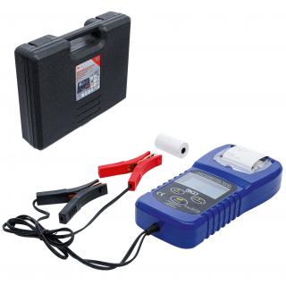Tester batérie a nabíjacích systémov, digitálny, s tlačiarňou, BGS 2133 (Digital Battery Tester and Charger System Tester | with Printer (BGS 2133))