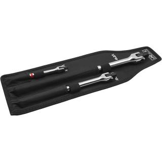 Trháky kĺbové, 1/4 , 3/8 , 1/2 , 3 diely, Welzh 5125-WW (3-Piece Breaker Bar Set; 1/4'' , 3/8'' &amp; 1/2''dr (Welzh 5125-WW))
