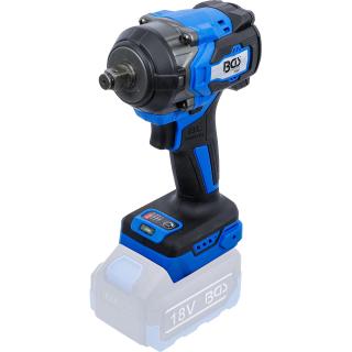 Uťahovák akumulátorový úderový 1/2 , bezkefový, 550 Nm, 18 V, bez nabíjateľnej batérie, BGS 7363 (Cordless Impact Wrench | brushless | 550 Nm | 18 V | without rechargeable Battery (BGS 7363))