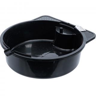Vaňa na vypúšťanie a odkvapkávanie oleja s vylievacou hubicou, 8 l, Ø 365 mm, BGS 52102 (Oil Tub / Drip Pan with Nozzle | 8 l, Ø 365 mm (BGS 52102))