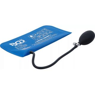 Vankúšik nafukovací na uvoľnenie dverí, s ručnou pumpou, obdĺžnik, 270 x 135 mm, BGS 74482 (Air Inflating Pillow | with Hand Pump | Rectangle | 270 x 135 mm (BGS 74482))