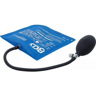 Vankúšik nafukovací na uvoľnenie dverí, s ručnou pumpou, štvorec, 165 x 150 mm, BGS 74481 (Air Inflating Pillow | with Hand Pump | Square | 165 x 150 mm (BGS 74481))