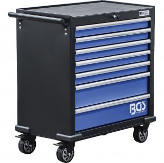 Vozík dielenský XL, 7 zásuviek, prázdny, 994 x 914 x 458 mm, BGS 4205 (Workshop Trolley XL | 7 Drawers | empty (BGS 4205))