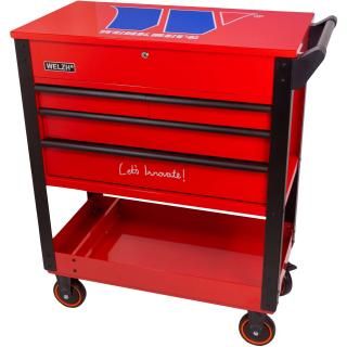 Vozík dielenský XL, prázdny, Welzh 51084-WW (XL Workshop Service Trolley; (Welzh 51084-WW))