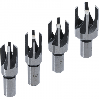 Vrtáky čapové, 6 - 10 - 13 - 16 mm, 4 diely, BGS 6838 (Pin Drill Set | 6 - 10 - 13 - 16 mm | 4 pcs. (BGS 6838))