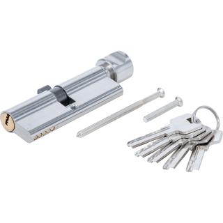 Zámok bezpečtnostný cylindrický, s otočným gombíkom, 45 / 45, 90 mm, BGS 85290 (Security Cylinder Lock | with Rotary Knob | 45/45 | 90 mm (BGS 85290))