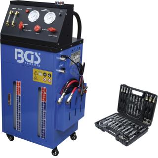 Zariadenie na výmenu a preplachovanie oleja automatickej prevodovky s adaptérmi (Automatic Transmission Oil Exchange and Flushing Machine with Adaptor Set (BGS 7082))