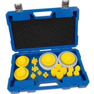 Zátky tesniace, univerzálne, pre vedenie, sacie potrubie a hadice, VAG 6122, 76 dielov, STAHLMAXX 123196 (Sealing Plug Set, Universal, for Lines, Intake Ports and Hoses, like VAG 6122, 76 pcs. (STAHLMAXX 123196))