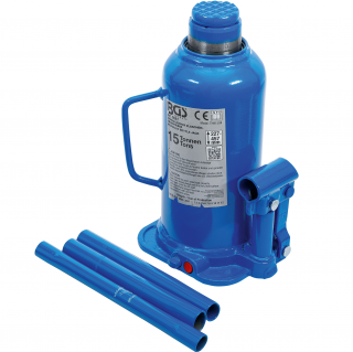 Zdvihák stĺpikový, hydraulický, 15 t, BGS 9887 (Hydraulic Bottle Jack | 15 t (BGS 9887))