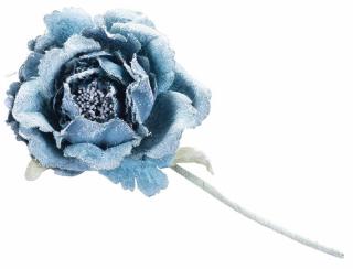 Pivónia, modrá, stonka, veľkosť kvetu: 11 cm, dĺžka kvetu: 21 cm, bal. 6 ks