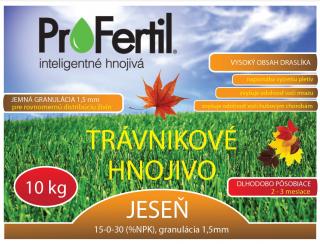 ProFertil Jeseň 15-0-30 2-3 mesačné hnojivo (10kg)