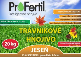 ProFertil Jeseň 15-0-30 2-3 mesačné hnojivo (20kg)