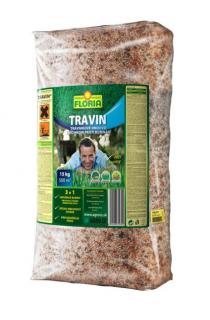 TRAVIN Trávnikové hnojivo s účinkom proti burinám 3v1 15kg