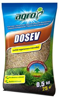 Trávna zmes DOSEV 0,5 kg AGRO