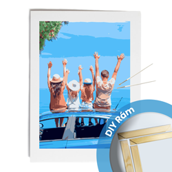 Venus Puzzle Maľovanie podľa čísel 35x50 - DIY RÁM