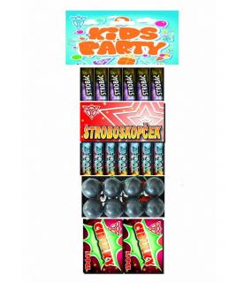 Detská pyrotechnika Kids party Mix sada 24ks/bal