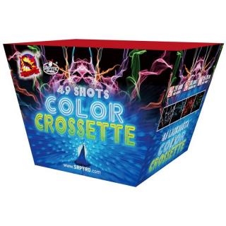 Ohňostroj Color Crossette 49rán 20mm šikmý V